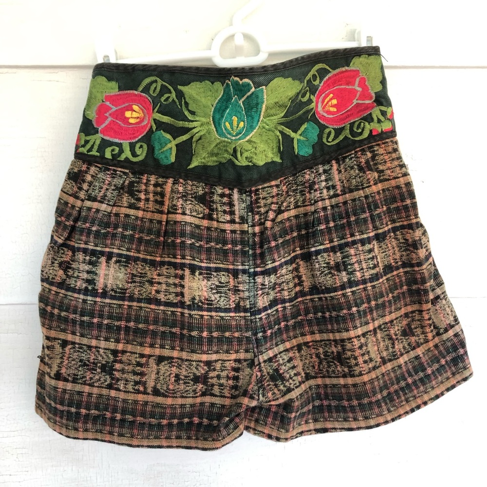 Incredible Embroidered Boho Shorts